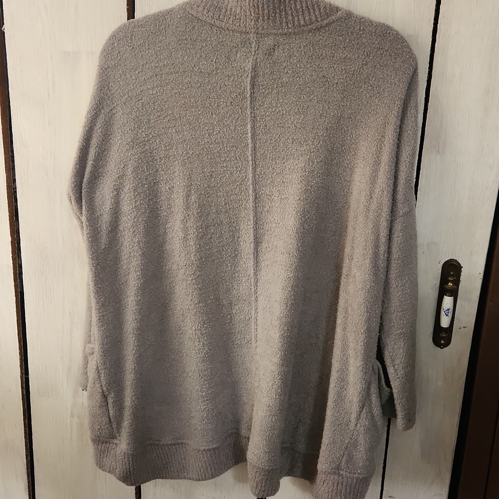 Z Supply Light Gray Cozy Cardigan Size M - Picture 5 of 5